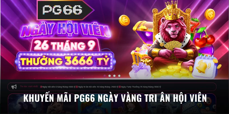 Khuyến mãi ngày vàng tri ân hội viên